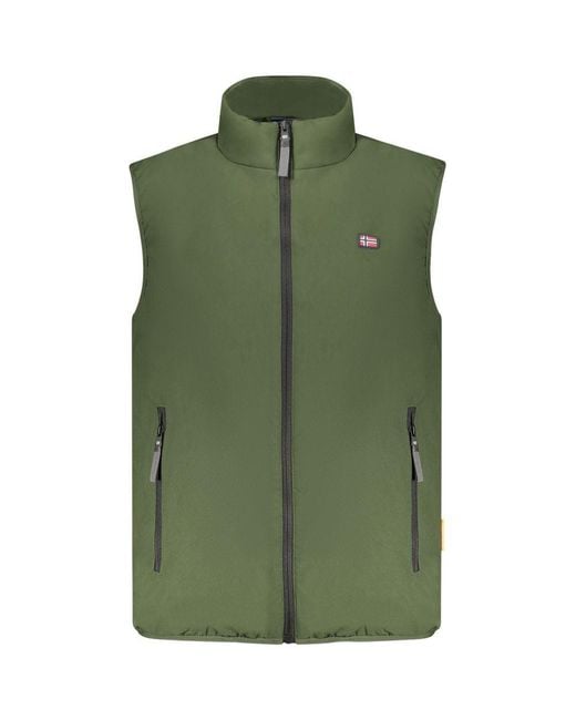 Norway 1963 Green Polyester Jacket for men