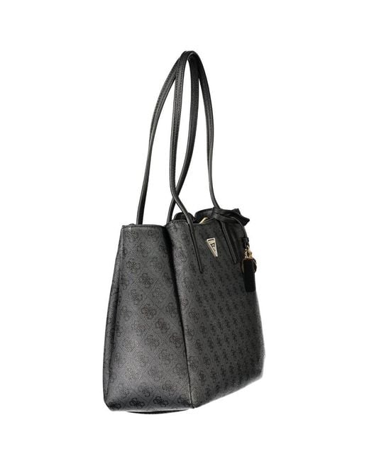 Guess Black Nero Polyurethane Woman Bag