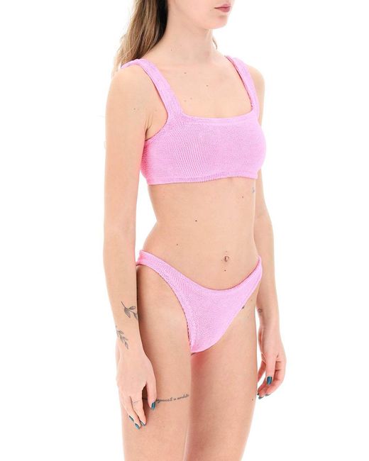 Hunza G Pink Xandra Bikini Set