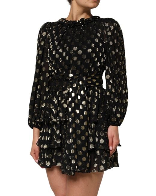 Dolce & Gabbana Black Short Dresses