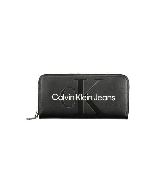 Calvin Klein Black Polyethylene Wallet