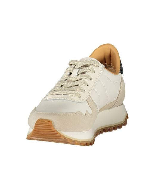 Blauer Multicolor Bianco Polyurethane Donna Sneaker Ready To Dazzle