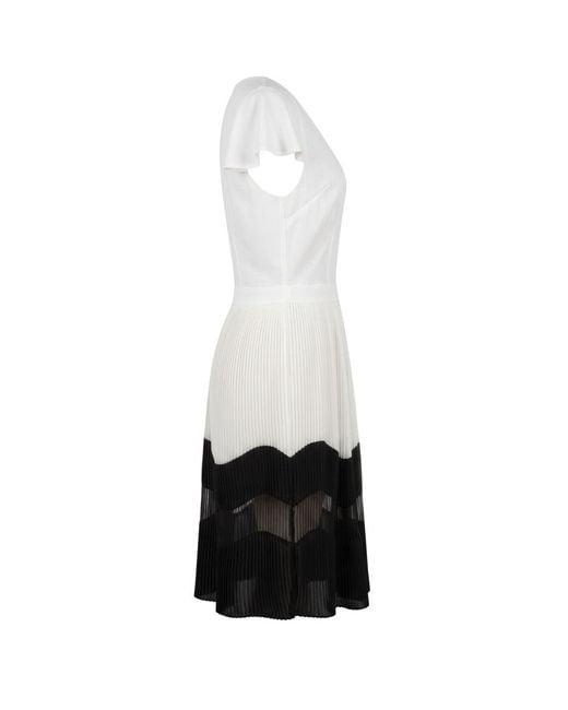 Trussardi White Polyester Dress