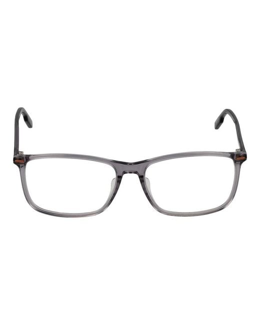 Zegna Brown Acetate Glasses (Frames) for men