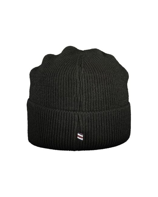 Fila Black Acrylic Men's Cap for men