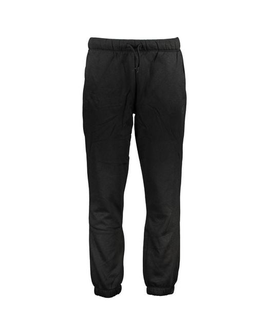 Gianmarco Venturi Black Nero Polyester Men's Track Pant for men