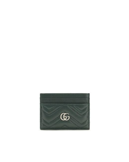 Gucci Green Bicolor Lamb Ovis Aries Aries Wallet
