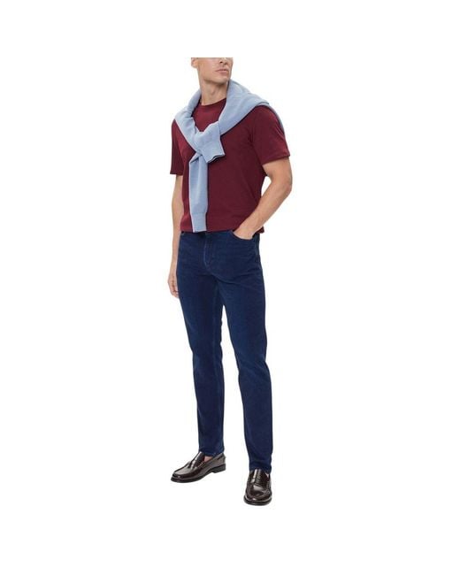 Tommy Hilfiger Blue Recycled Cotton Relaxed Fit Jeans for men