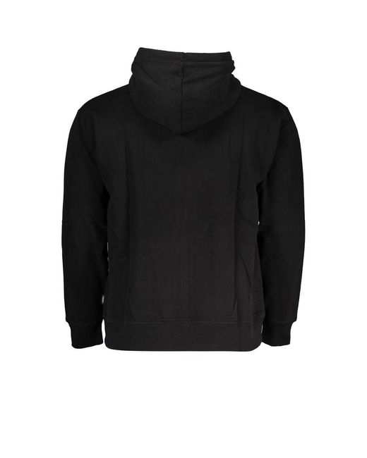 Vans Black Sleek Hooded Zip Sweatshirt for men