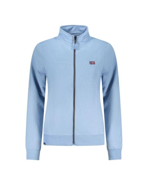 Norway 1963 Blue Azzurro Cotone 's Sweatshirt