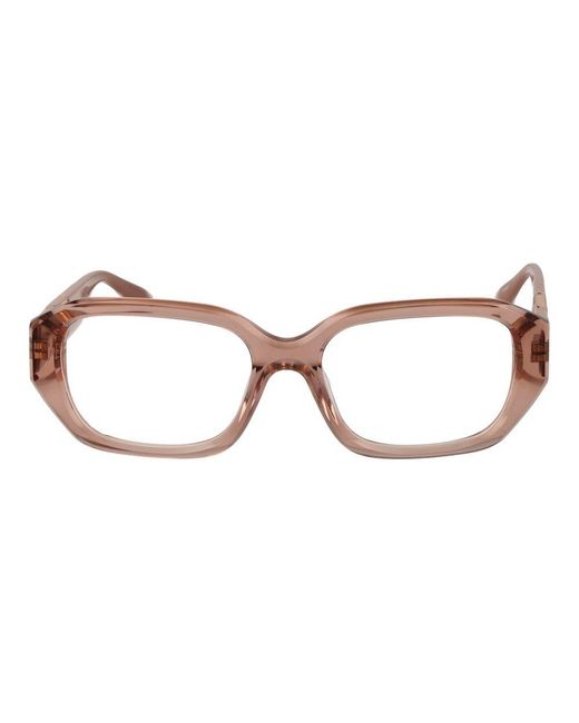 Trussardi Brown Pink Acetate Glasses (frames)