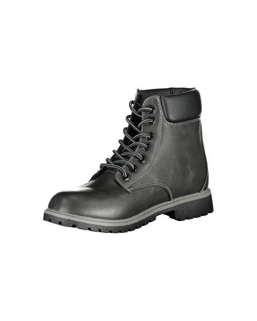 Fila Black Polyester Boot