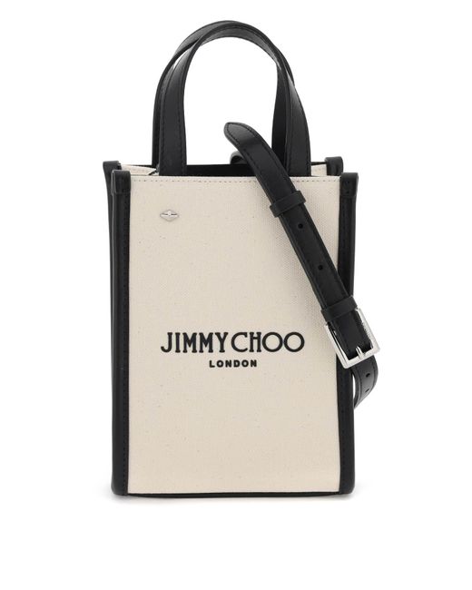 Jimmy Choo Black N/s Mini Tote Bag
