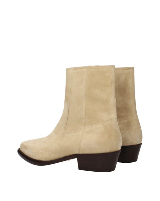 Isabel Marant Natural Beige Leather Ankle for men