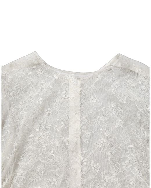 Dolce & Gabbana Pink White Floral Lace Sheer Sleeveless Midi Dress
