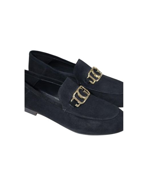 Guess Black Leather Platform Pumps