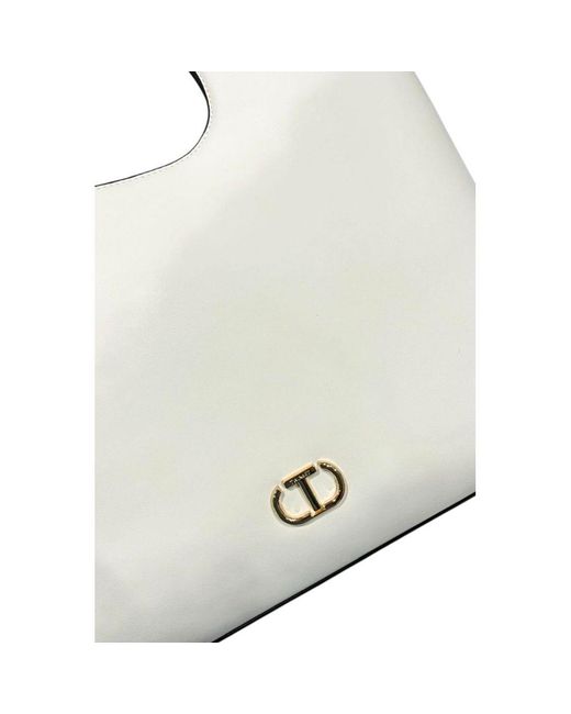 Twinset White Pu Handbag