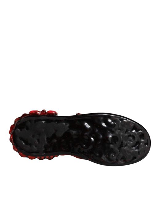 Dolce & Gabbana Red Sneakers
