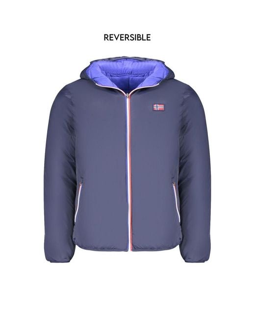 Norway 1963 Blue Polyamide Jacket for men