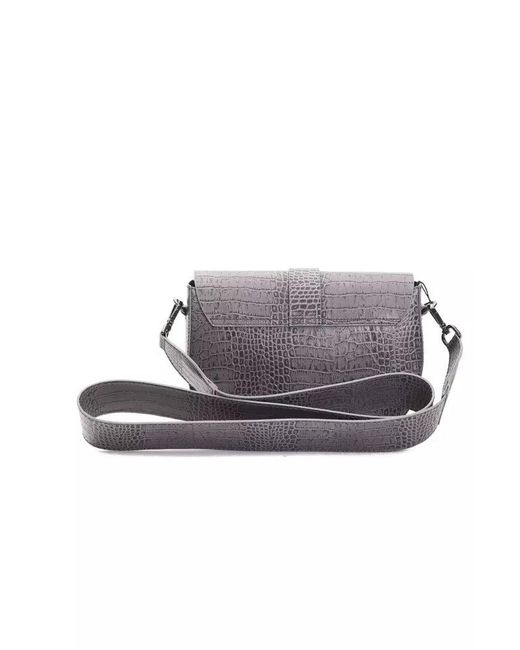 Pompei Donatella Gray Grigio Crossbody Bag