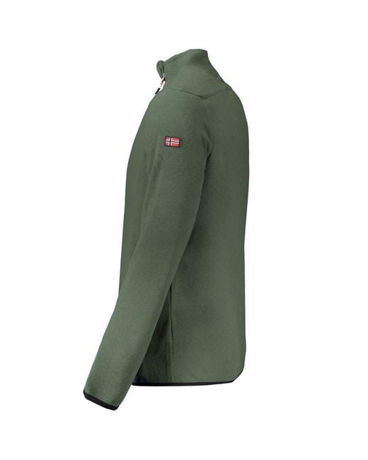 Norway 1963 Green Polyester Sweater for men
