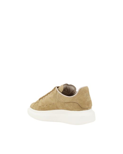 Alexander McQueen Natural Suede Leather Sneakers for men