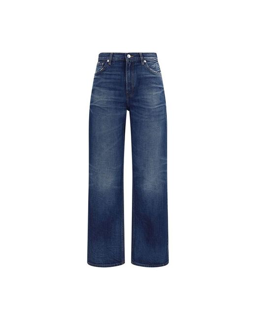 Haikure Blue Cotton Jeans Denim