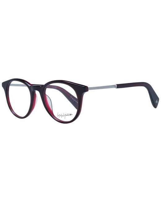Yohji Yamamoto Black Red Acetate Glasses (frames)