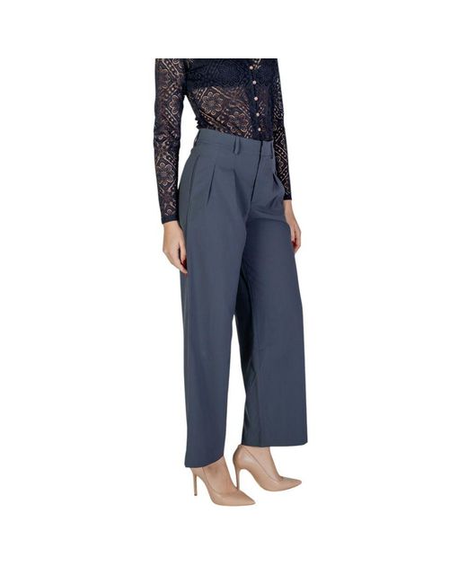 Calvin Klein Blue Recycled Polyester Jeans & Pant