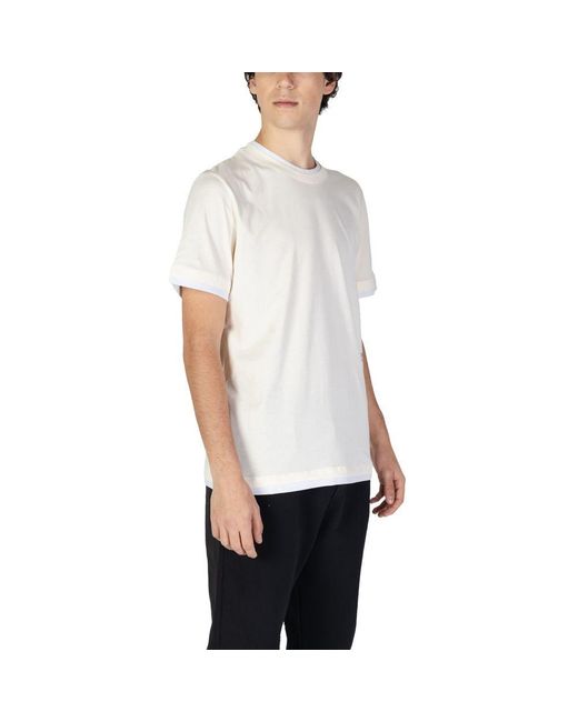 Underclub White Cream Cotton Clothing for men