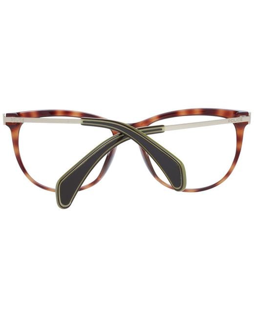 Police Brown Metal & Plastic Glasses (Frames)