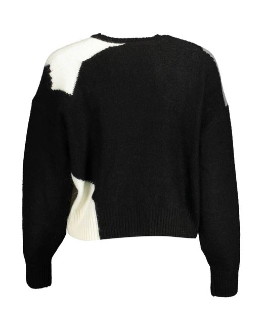 Desigual Black Polyester Sweater