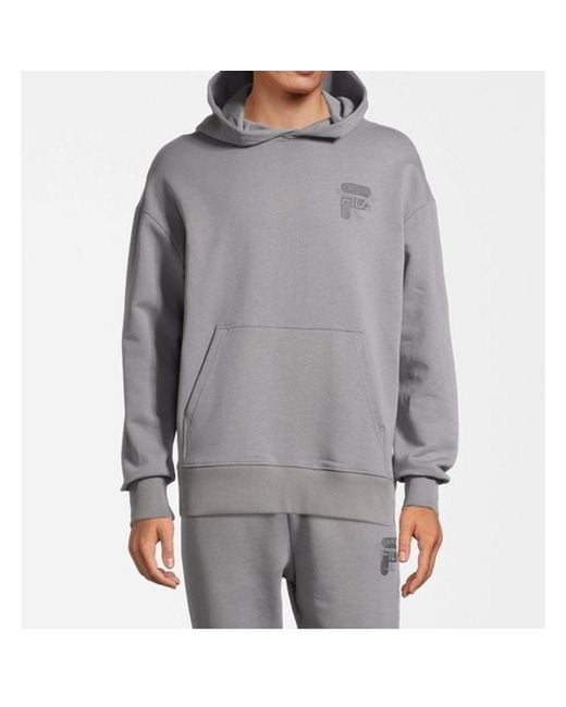 Fila Gray Cotton Sweatshirt for men