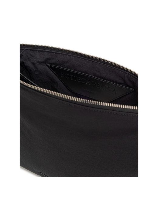 Bottega Veneta Black Nylon Clutch Bag for men