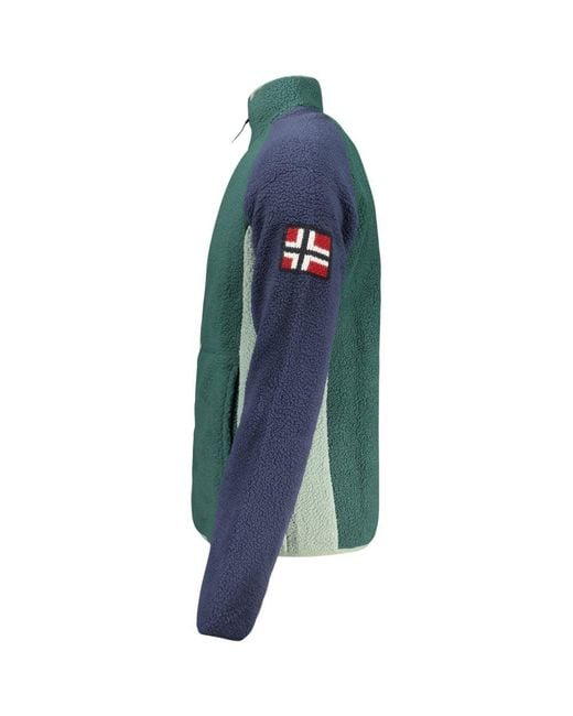 Norway 1963 Green Polyester Sweater for men