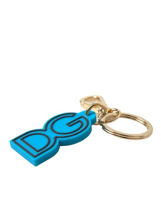 Dolce & Gabbana Blue Elegant & Keychain Accessory
