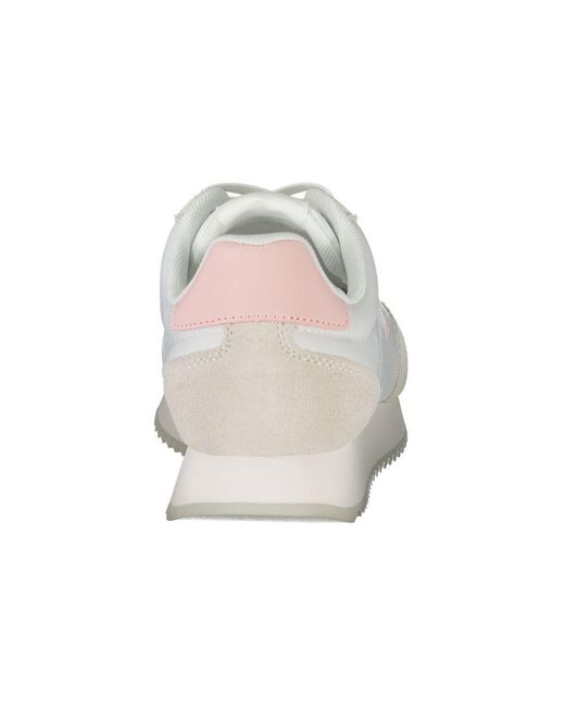 Calvin Klein White Leather Sneaker