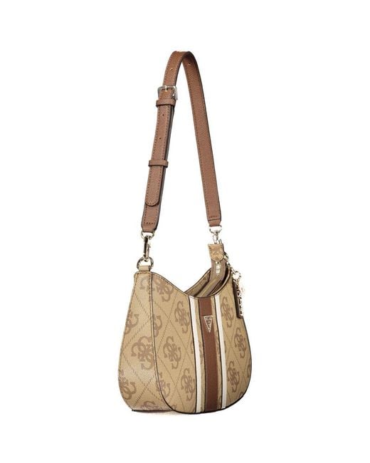 Guess Natural Beige Polyurethane 's Bag