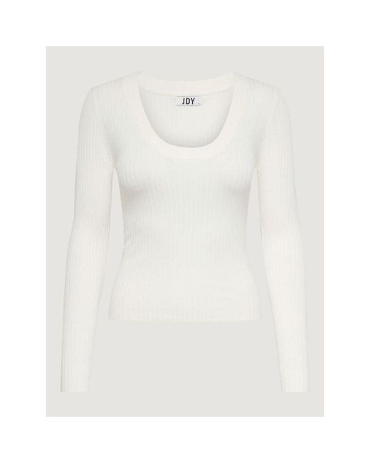 Jacqueline De Yong White Viscose Shirt