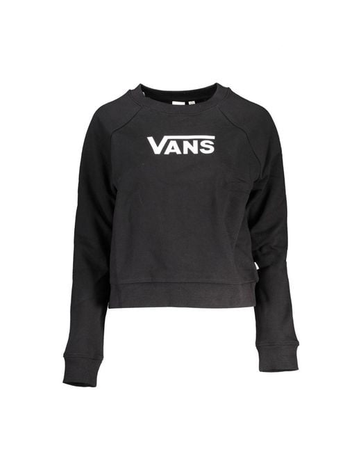 Vans Black Cotton Sweatshirt