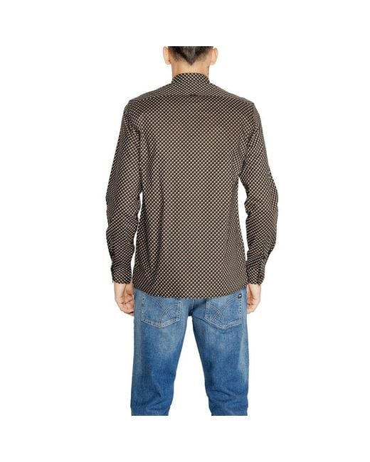 Antony Morato Gray Cotton Shirt for men