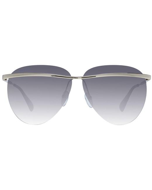 MAX&Co. Gray Gold Metal Sunglasses
