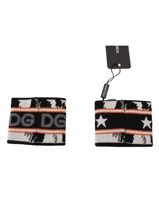 Dolce & Gabbana White And Two Piece Set Dg Royal Wristband for men