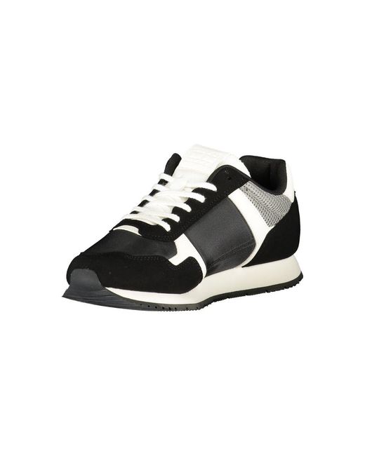 Tommy Hilfiger Black Polyester Sneaker for men