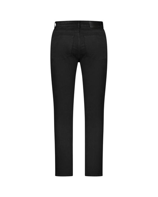 Boss Black Cotton Jeans for men