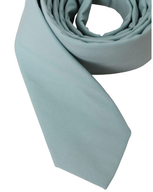 Dolce & Gabbana Black White Patterned Adjustable Tie