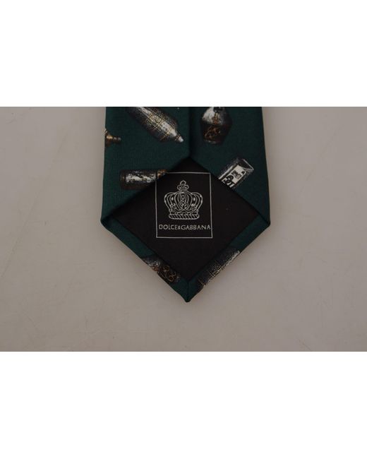 Dolce & Gabbana Black Elegant Silk Designer Bow Tie for men
