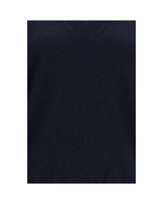 Malo Blue Cashmere Sweater