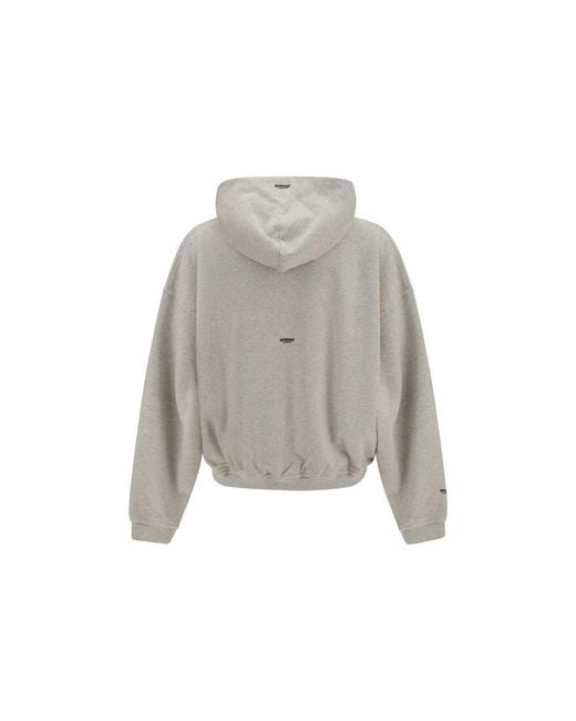 Represent Gray Beige Cotton Sweatshirt for men