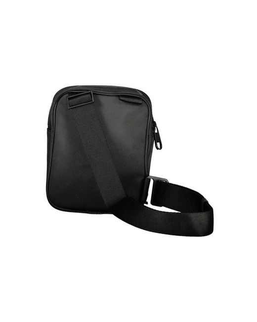 Calvin Klein Black Sleek Shoulder Bag With Contrasting Details for men